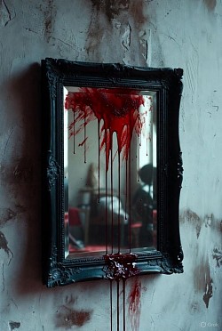 Bloody mirror