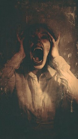 A Woman Screaming